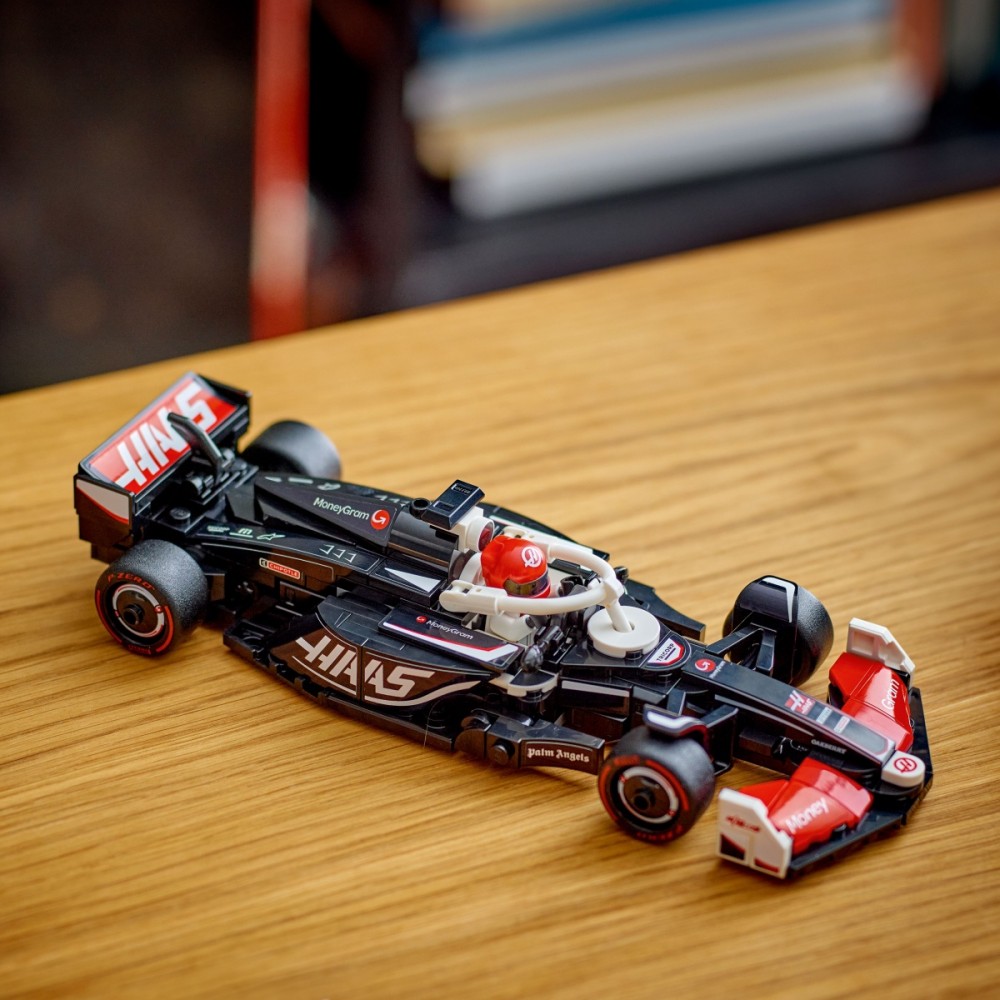 77250 lego® speed ​​champions lenktyninis automobilis moneygram haas f1® team vf-24