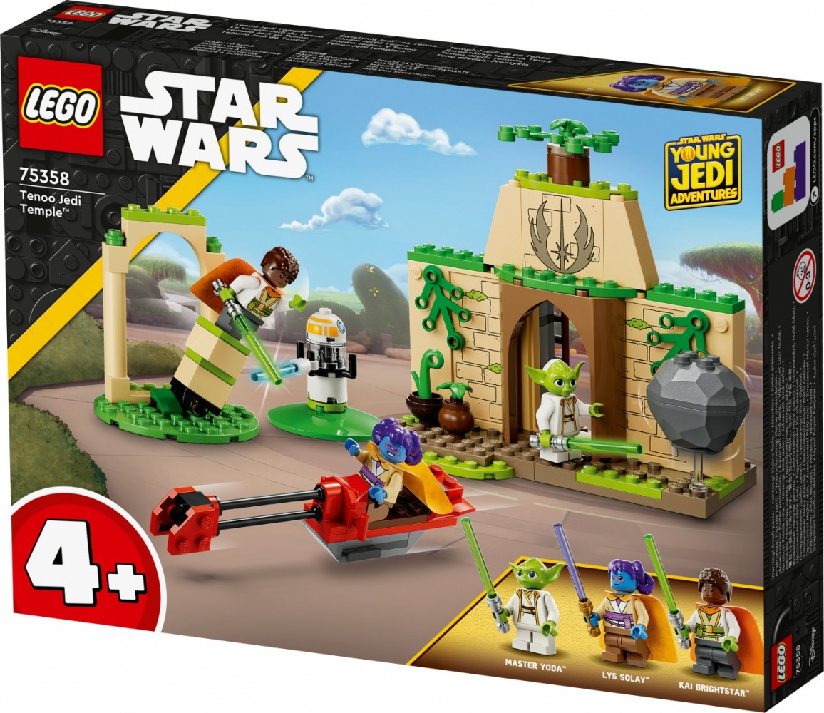 75358 lego® star wars tenu džedajų šventykla