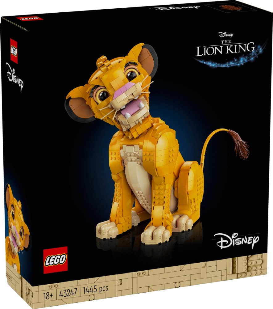 Konstruktorius liūtas karalius - jaunas simba, lego disney