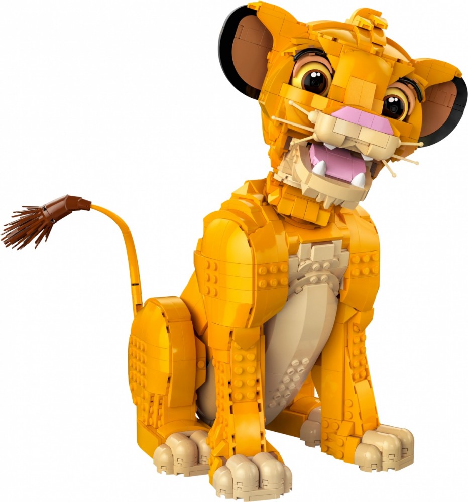 Konstruktorius liūtas karalius - jaunas simba, lego disney
