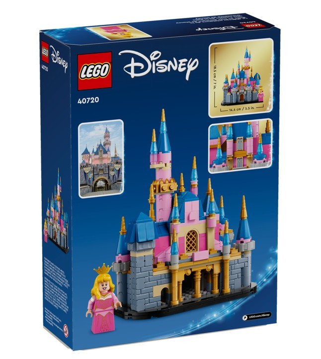 40720 lego® disney miegančiosios gražuolės mini pilis