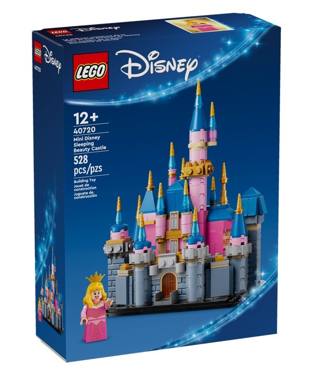 40720 lego® disney miegančiosios gražuolės mini pilis