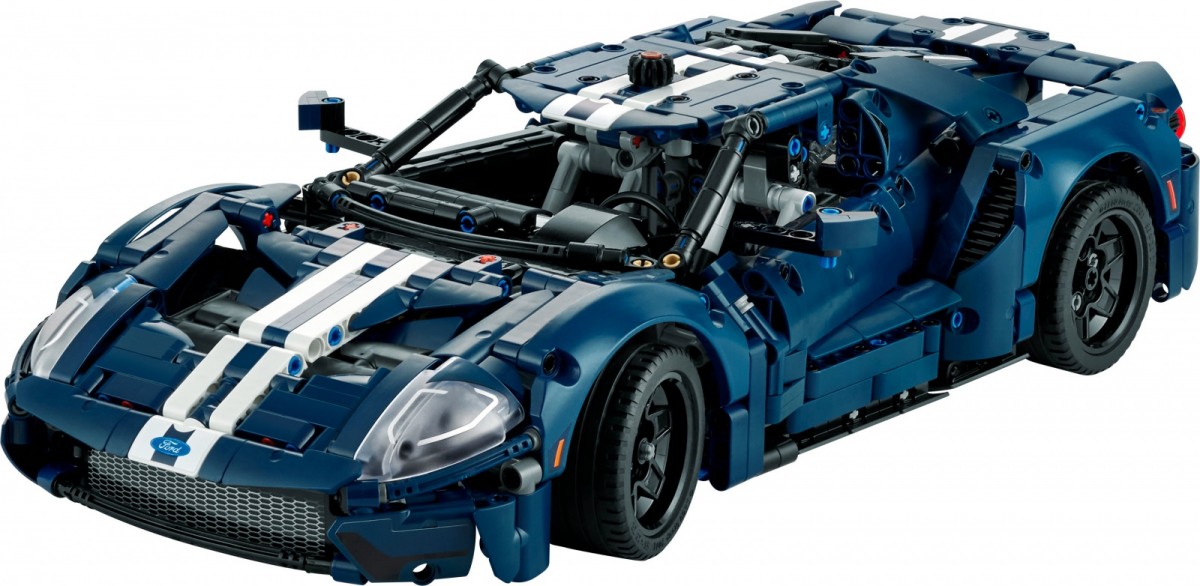 Ford gt 2022 m. modelis, lego, 18+, mėlynas
