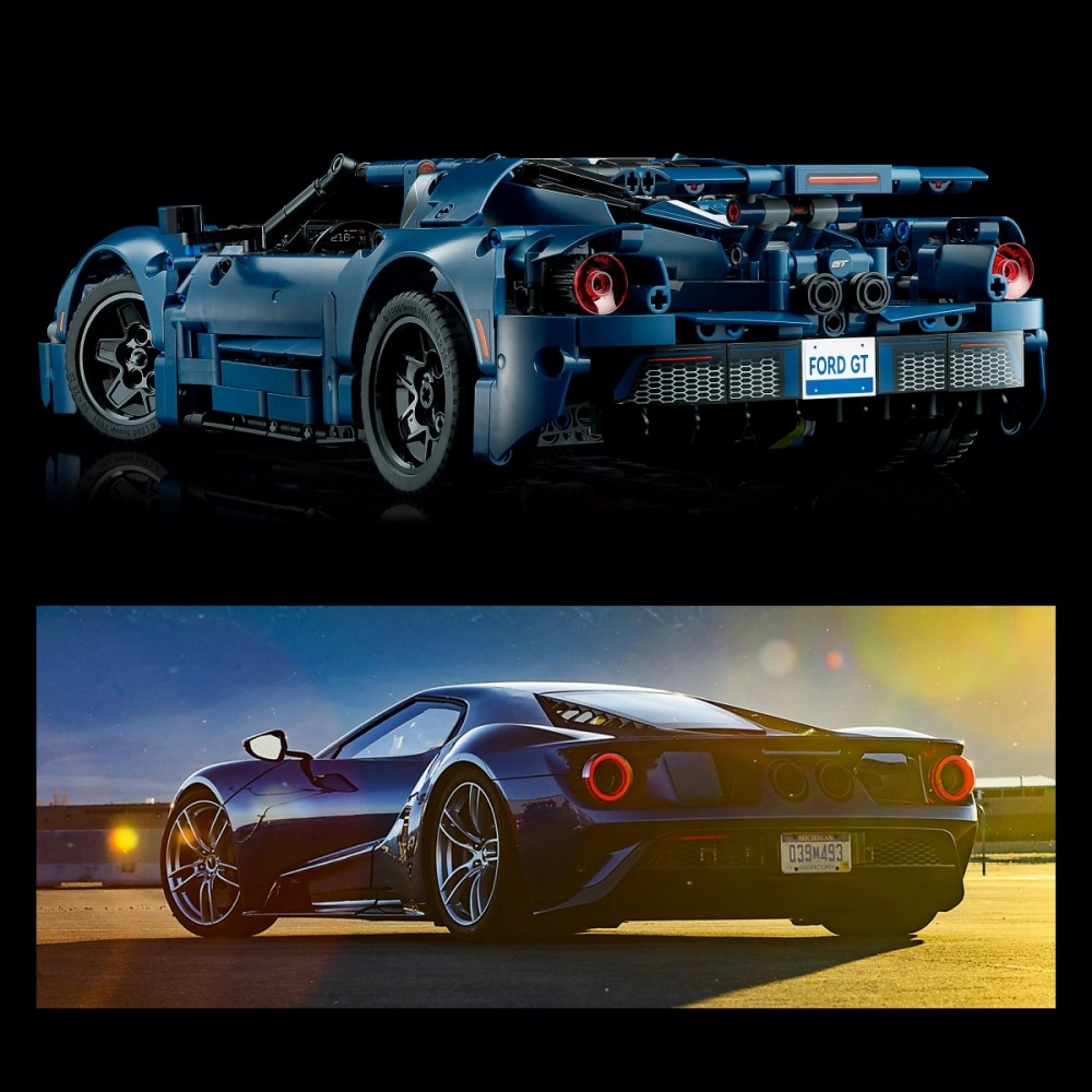 Ford gt 2022 m. modelis, lego, 18+, mėlynas