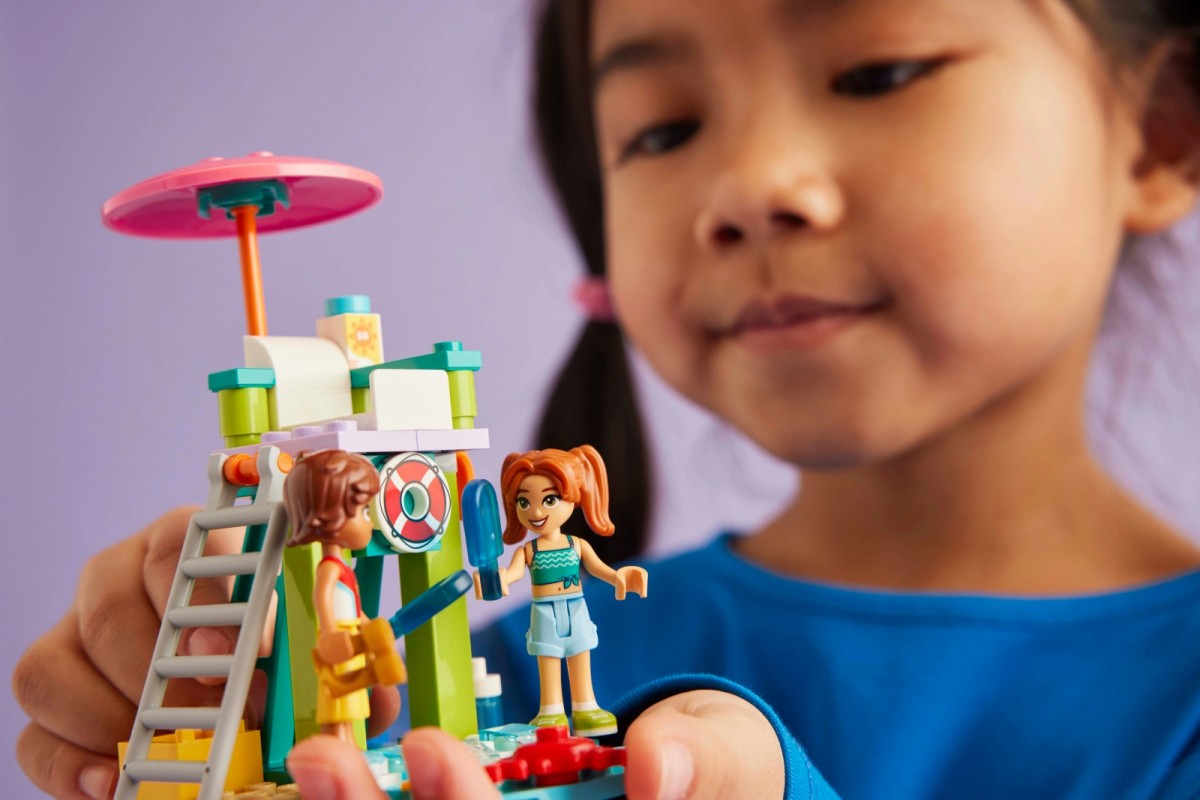 Konstruktorius paplūdimio vandens motociklas lego friends