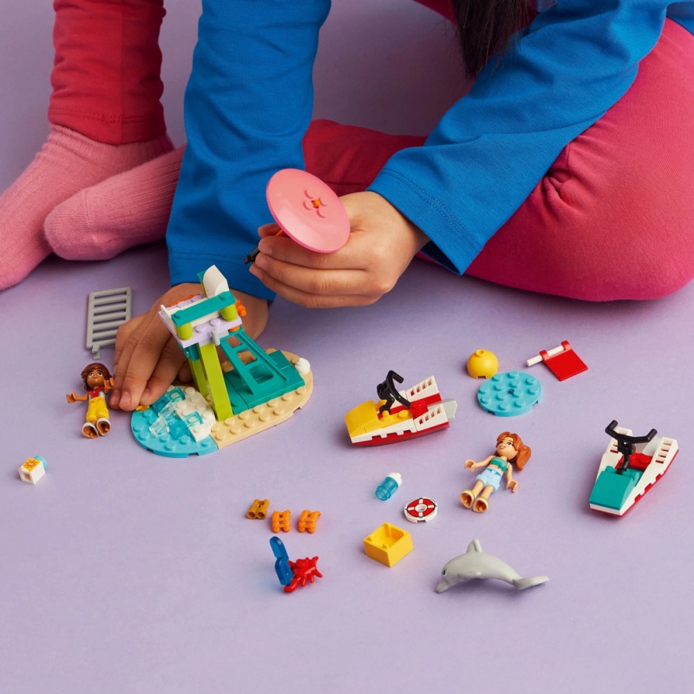 Konstruktorius paplūdimio vandens motociklas lego friends