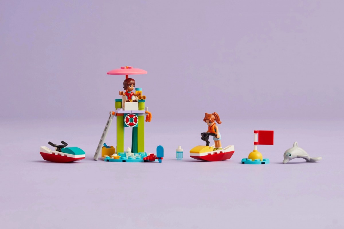 Konstruktorius paplūdimio vandens motociklas lego friends