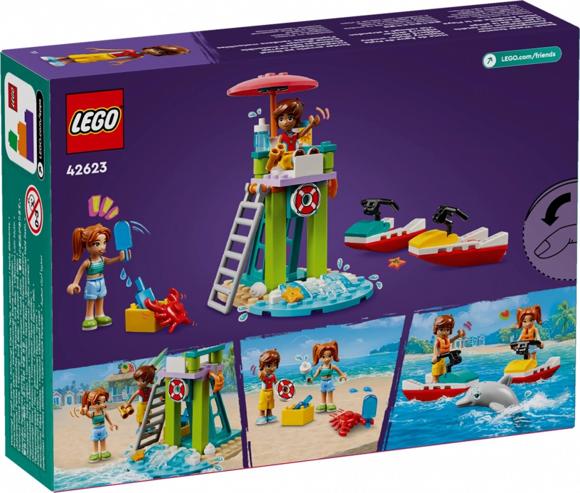 Konstruktorius paplūdimio vandens motociklas lego friends