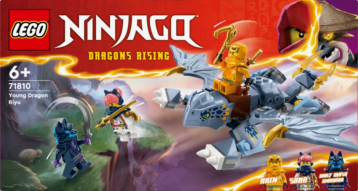 71810 lego® ninjago® jaunasis drakoniukas riyu