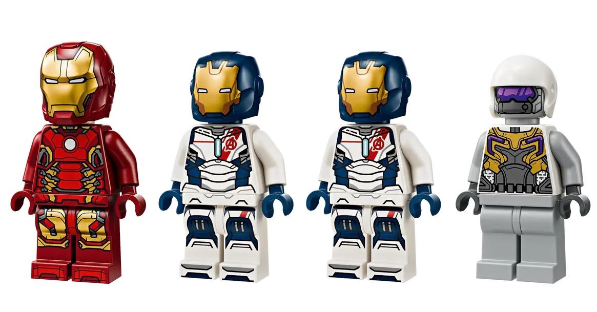 76288 lego® marvel geležinis žmogus ir geležinis legionas prieš hidros karį