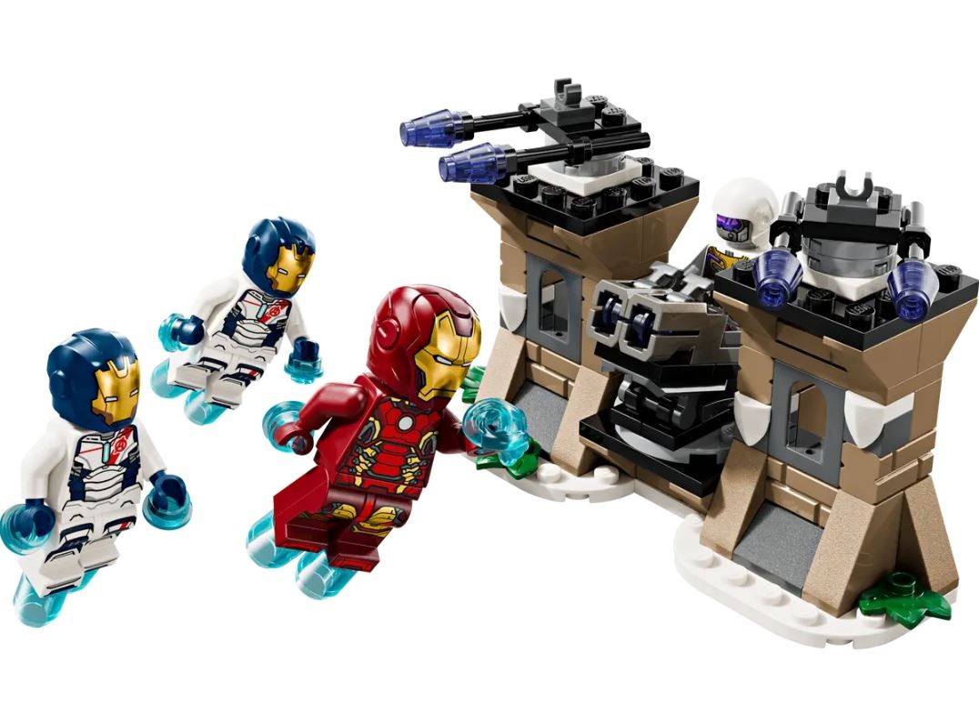 76288 lego® marvel geležinis žmogus ir geležinis legionas prieš hidros karį