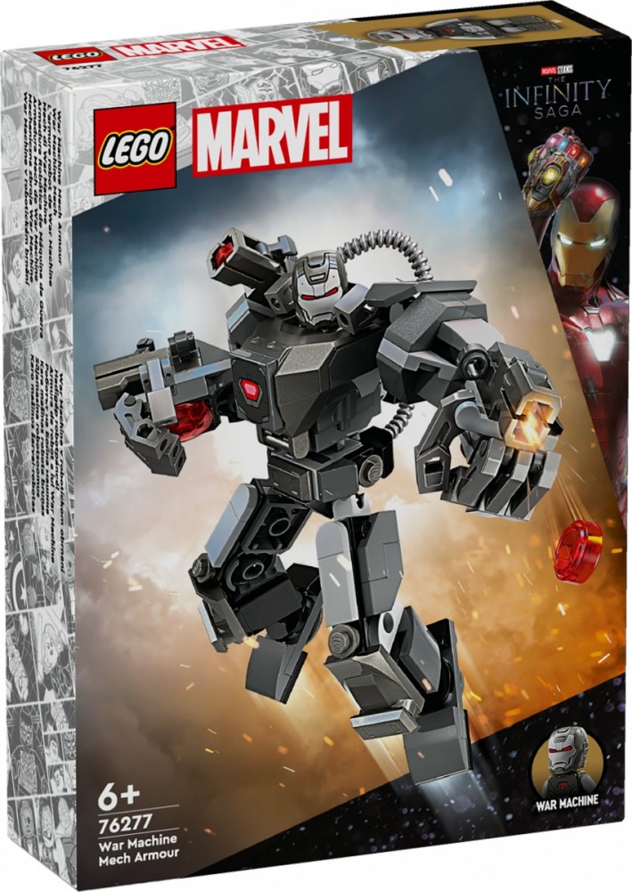 76277 lego® marvel karo mašinos šarvai-robotas