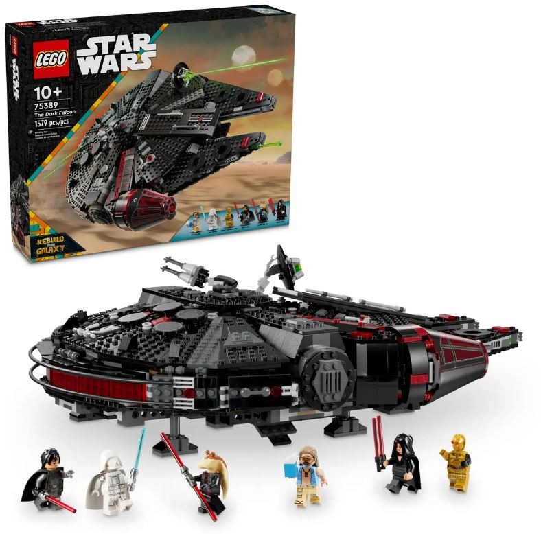 Tamsusis tūkstantmečio sakalas lego star wars