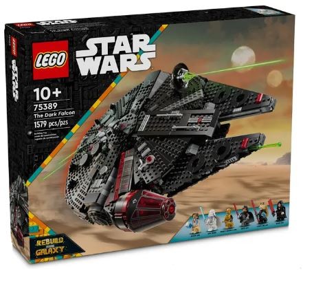 Tamsusis tūkstantmečio sakalas lego star wars