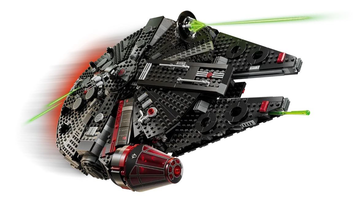 Tamsusis tūkstantmečio sakalas lego star wars