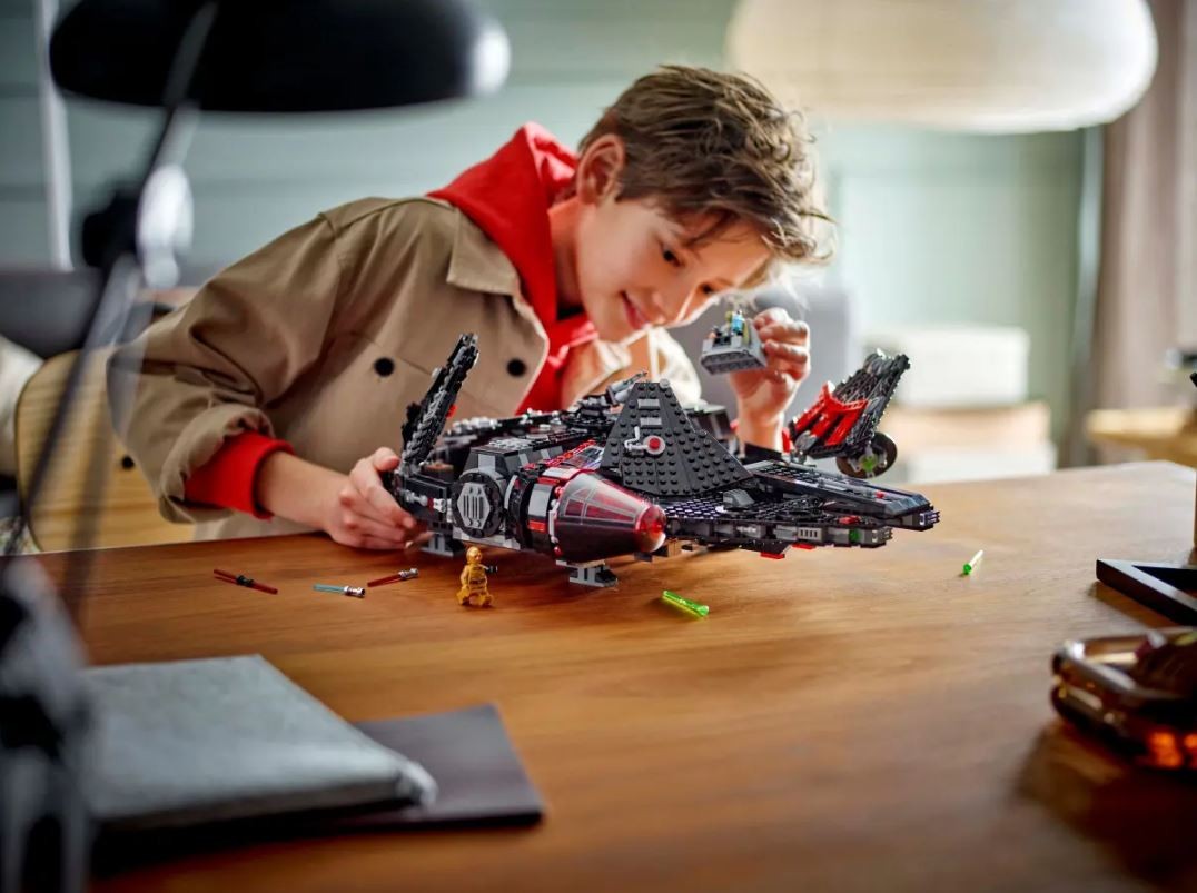 Tamsusis tūkstantmečio sakalas lego star wars