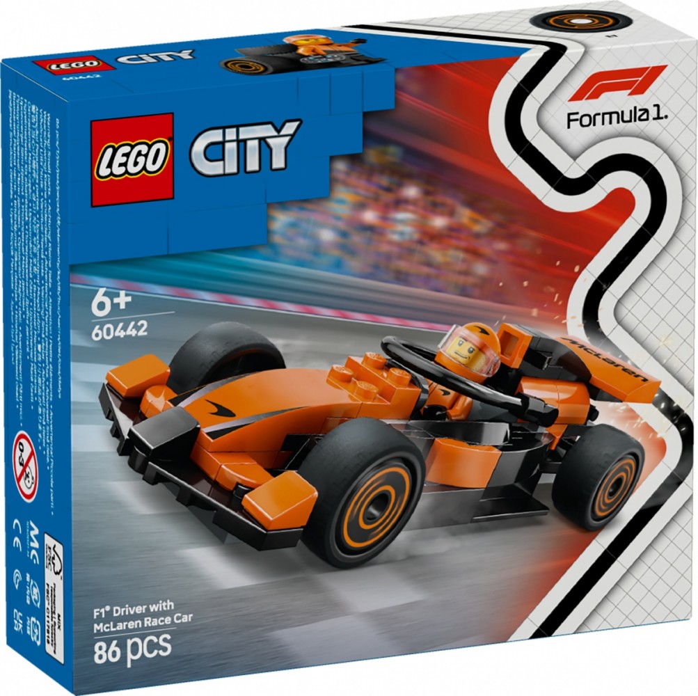 F1 Vairuotojas Ir Mclaren Bolidas, Lego® City