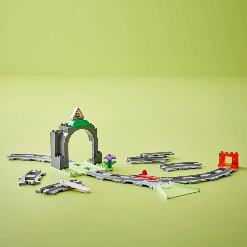 Traukinio tunelis ir bėgių rinkinys, lego® duplo®