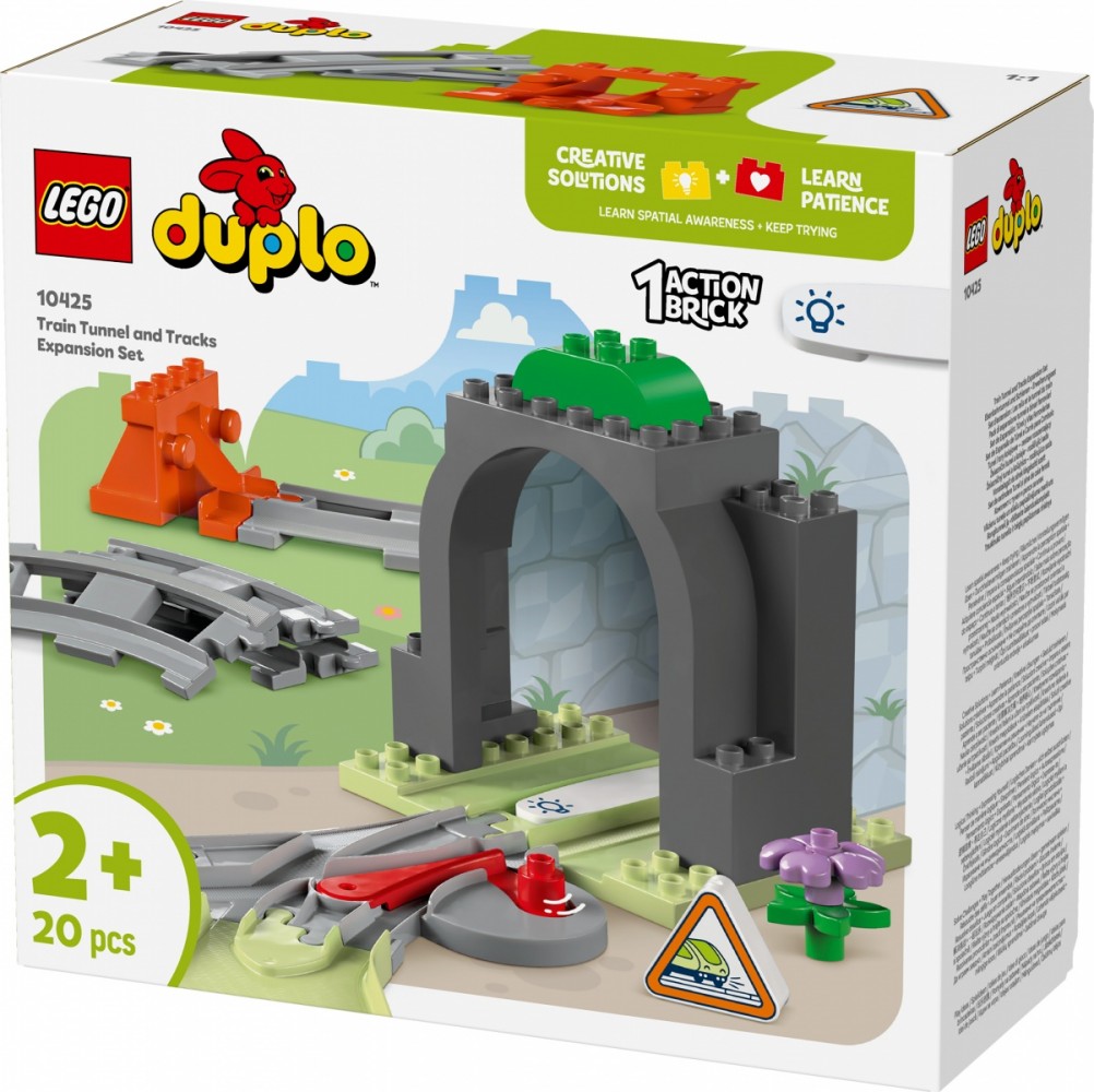 Traukinio tunelis ir bėgių rinkinys, lego® duplo®
