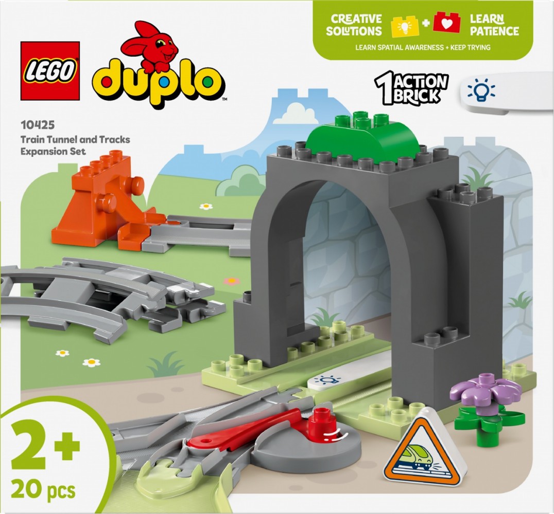 Traukinio tunelis ir bėgių rinkinys, lego® duplo®