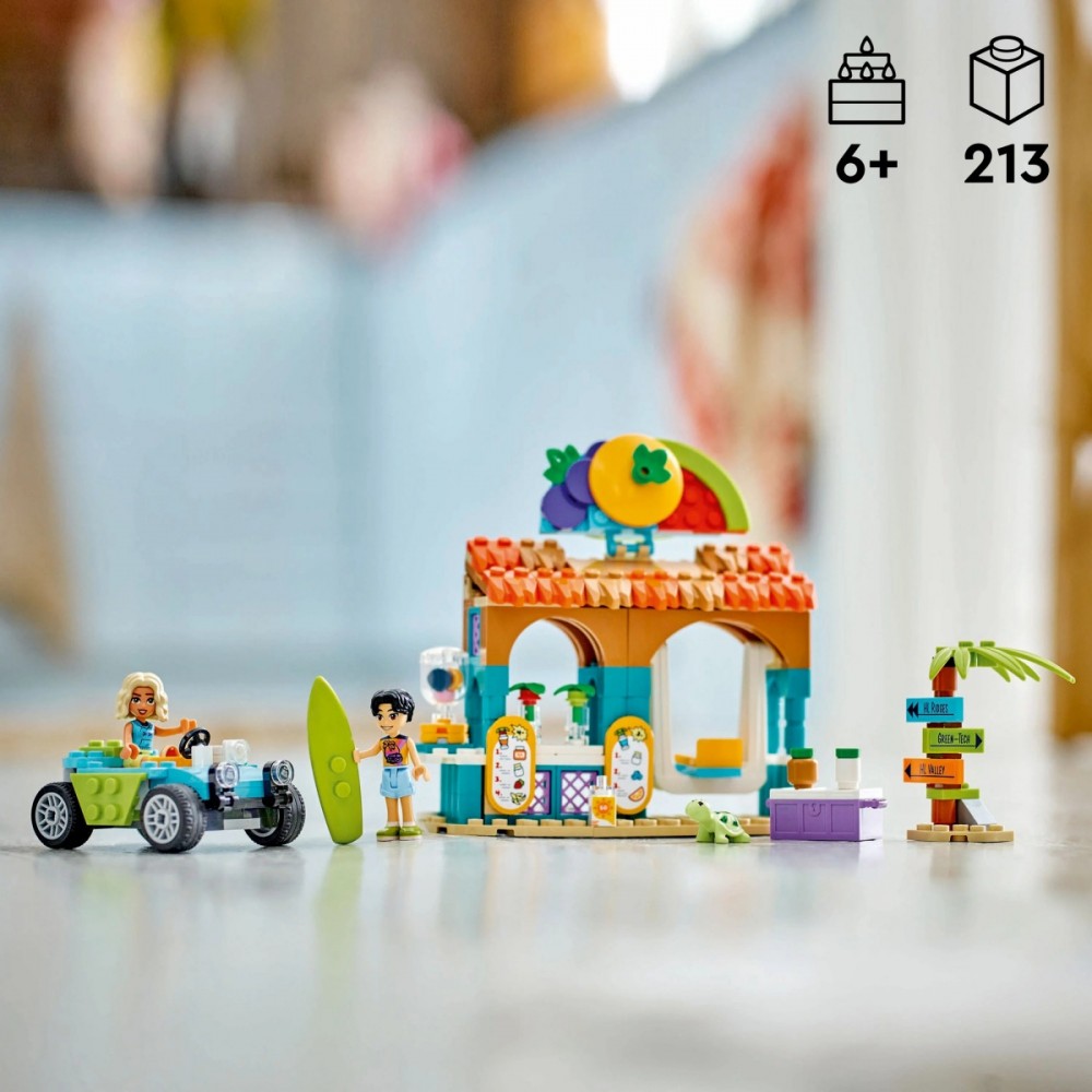 Paplūdimio kokteilių kioskas, lego, spalvotas
