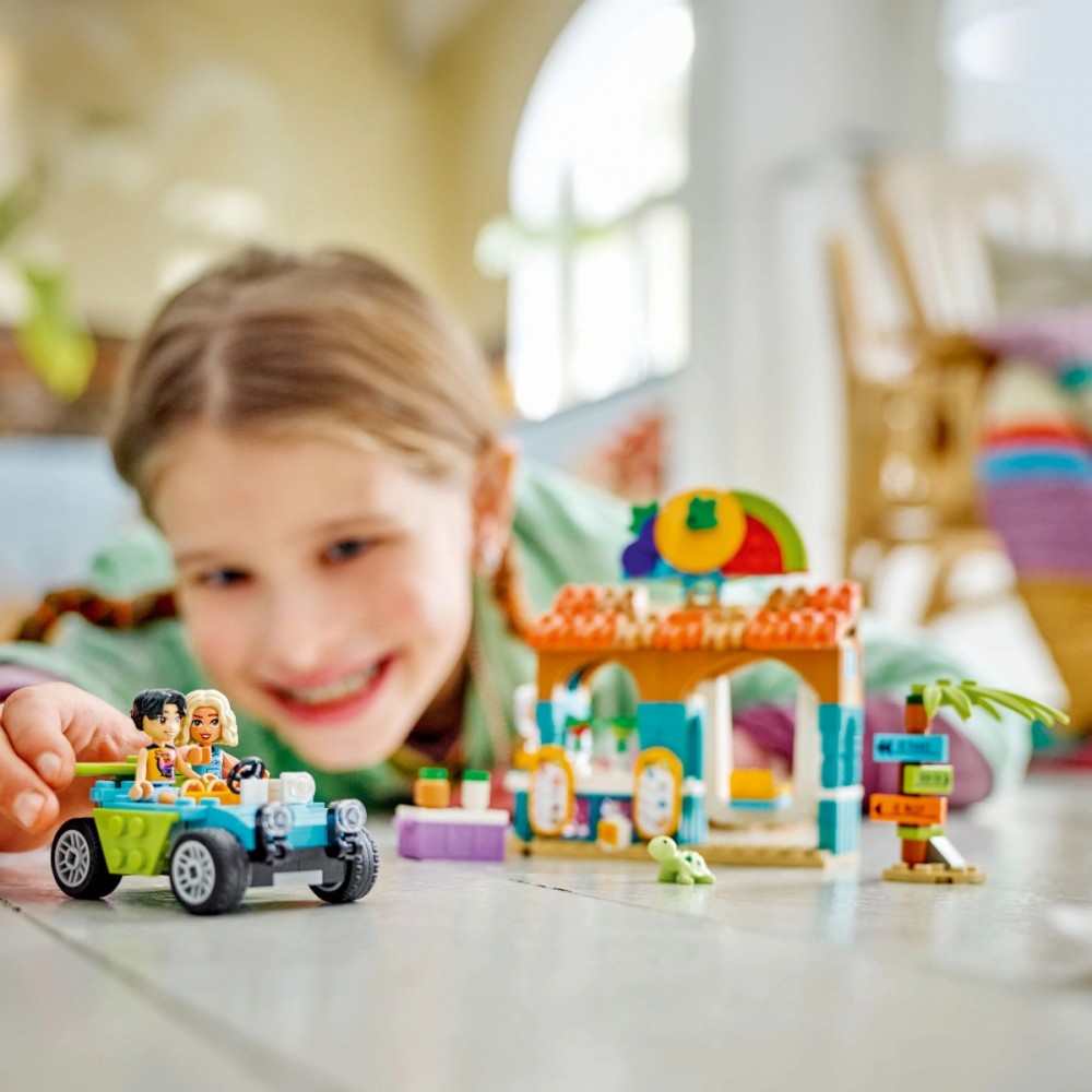 Paplūdimio kokteilių kioskas, lego, spalvotas
