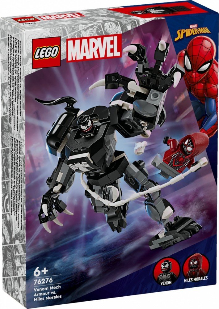 76276 Lego® Marvel Venom Šarvai-Robotas Prieš Miles Morales