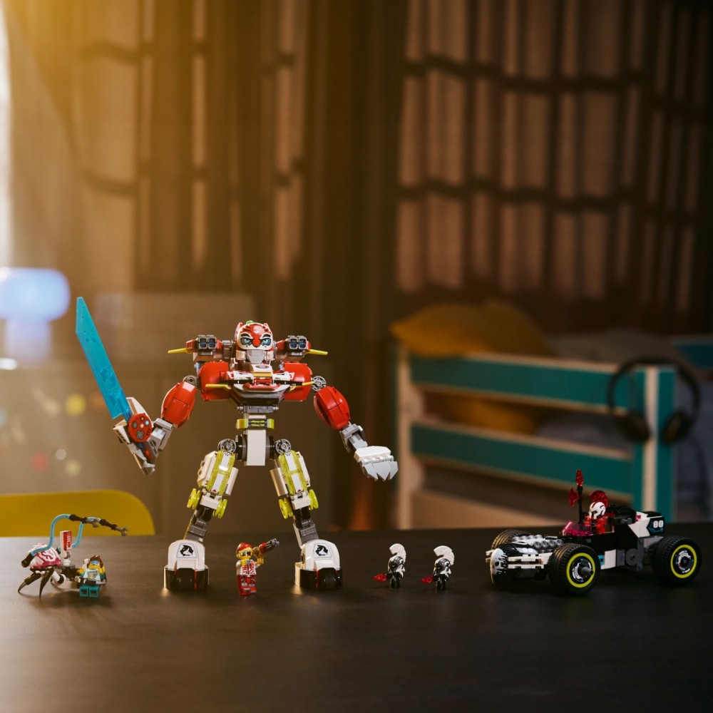 Tygrio mechas ir hot rod automobilis, lego® dreamzzz