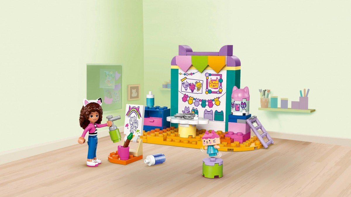 10795 lego® gabby's dollhouse darbeliai su baby box