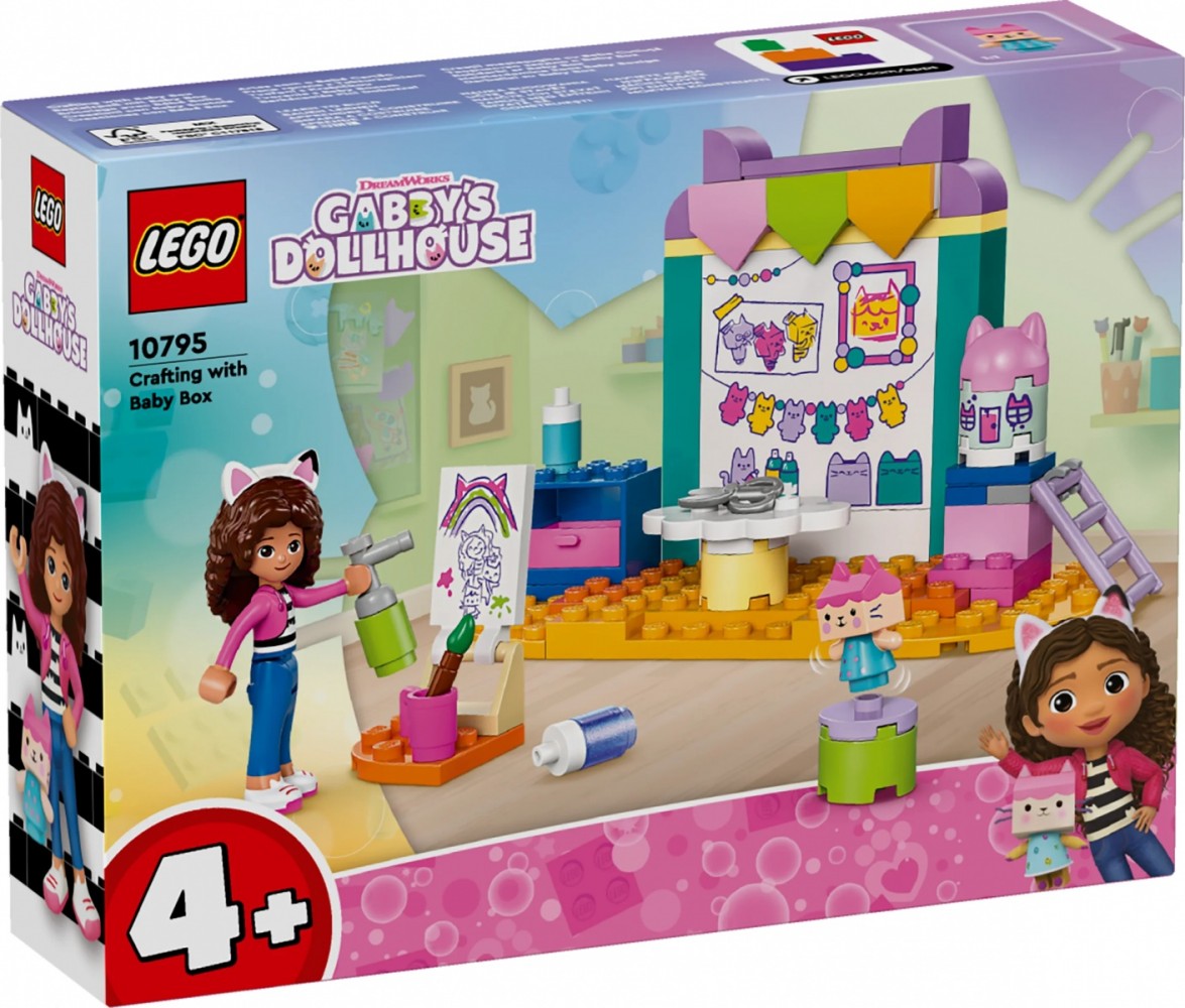 10795 Lego® Gabby's Dollhouse Darbeliai Su Baby Box