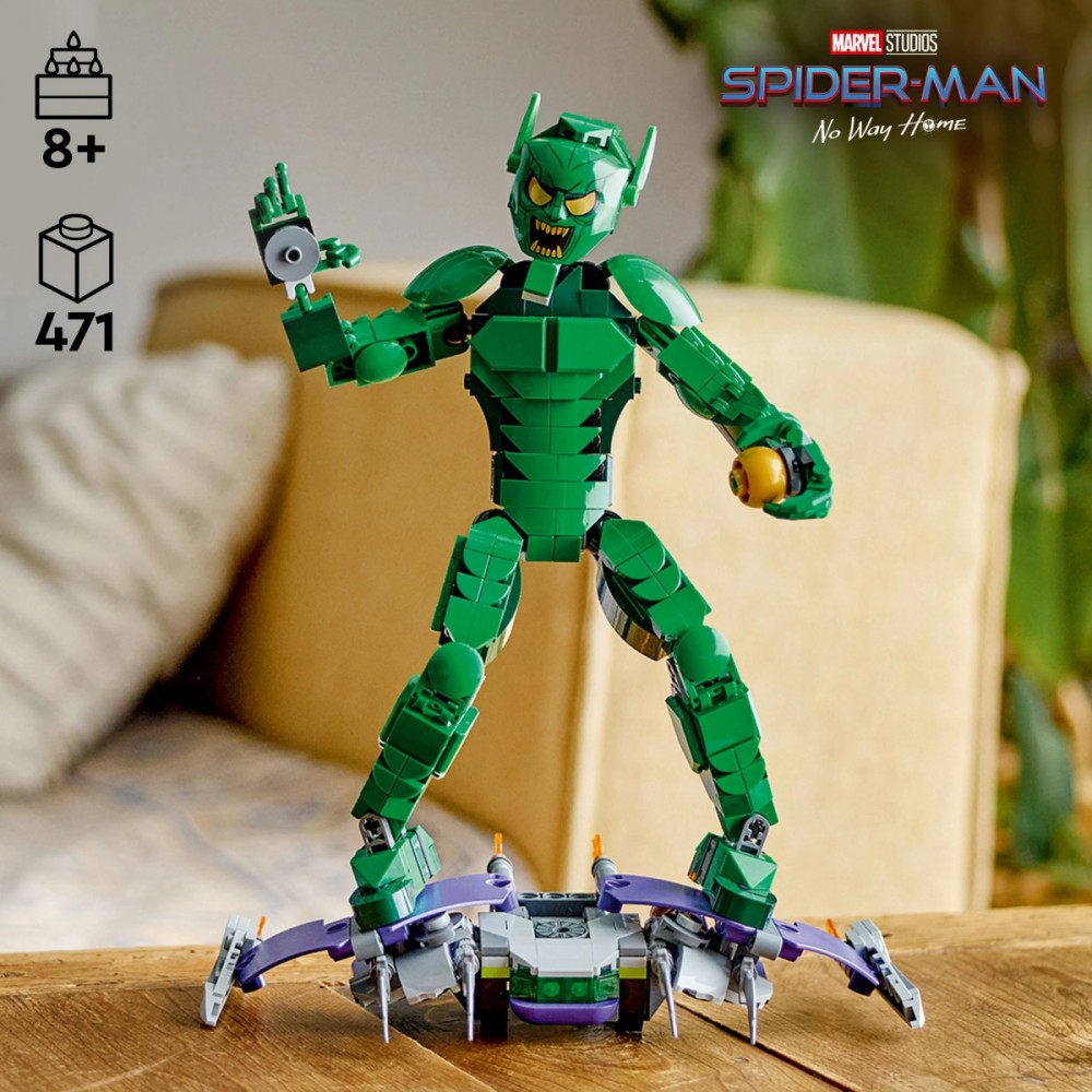 Žaliojo goblino figūrėlė, lego super heroes