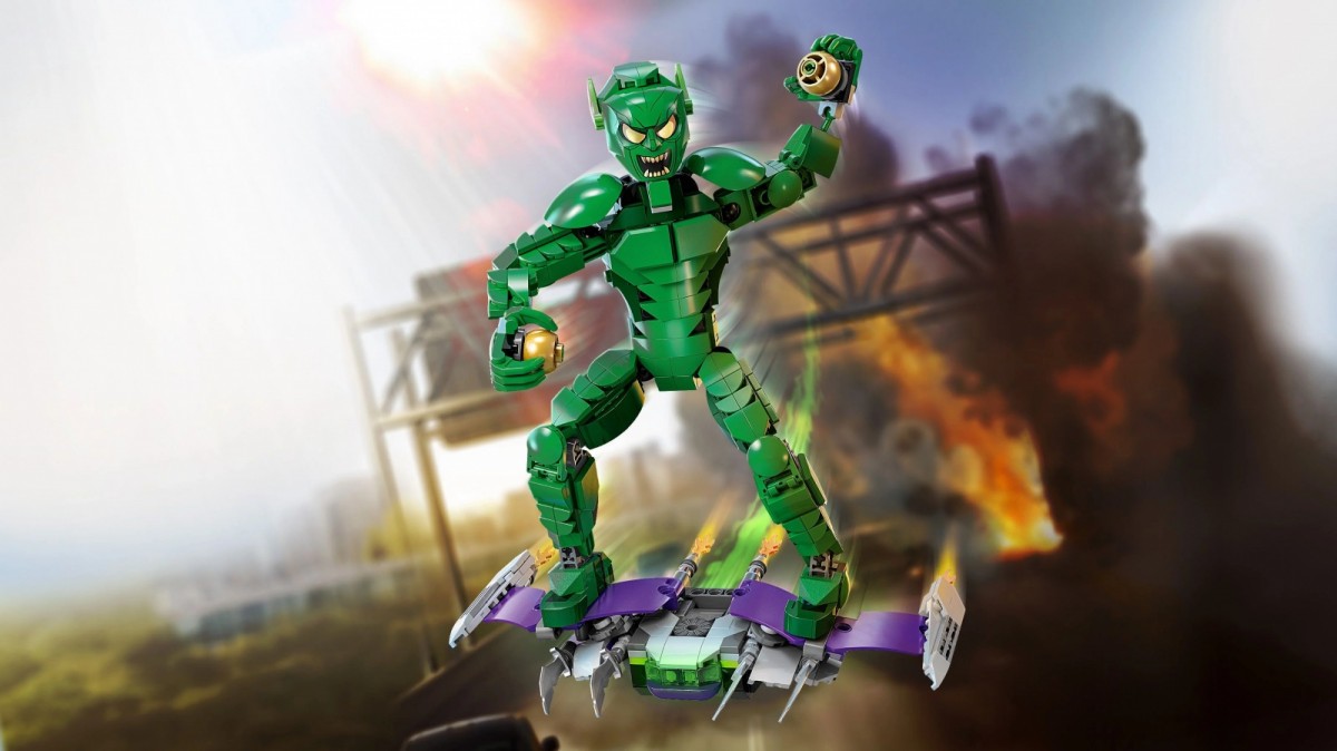 Žaliojo goblino figūrėlė, lego super heroes