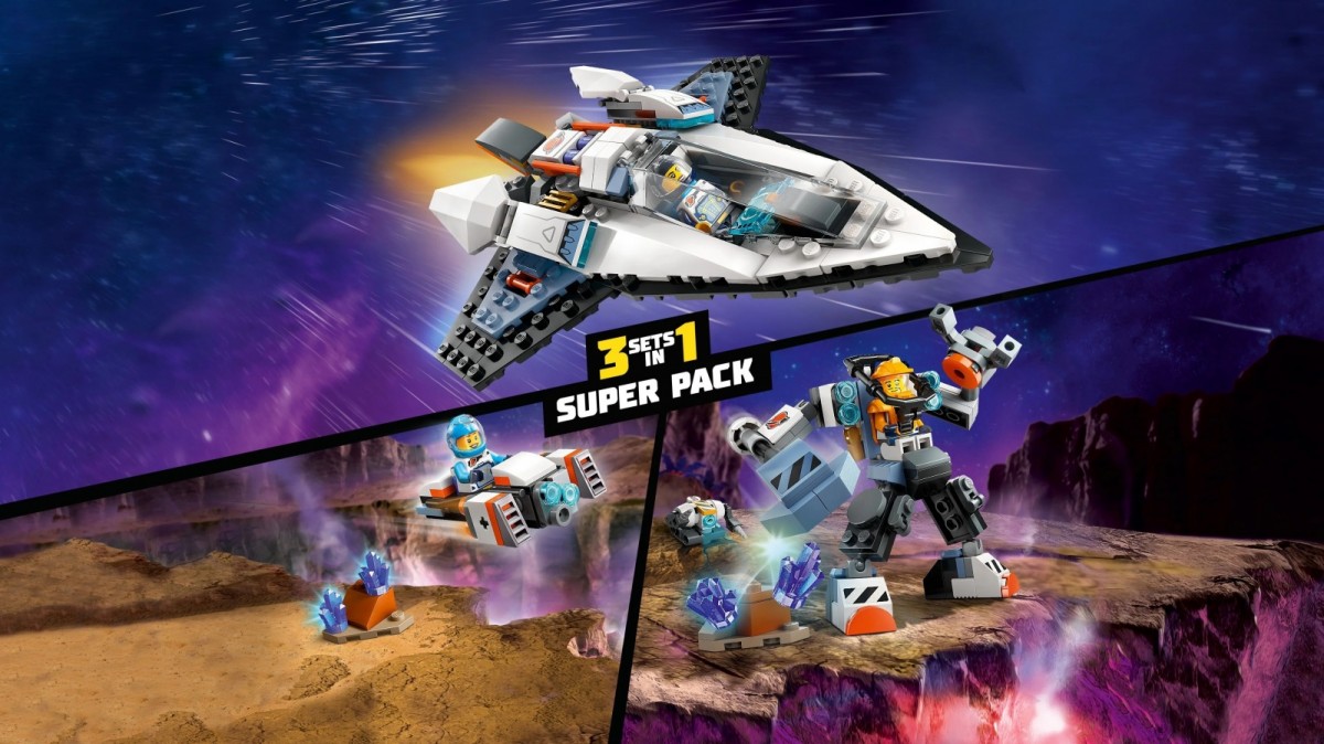 30663 lego® city skraidantis kosmoso motociklas