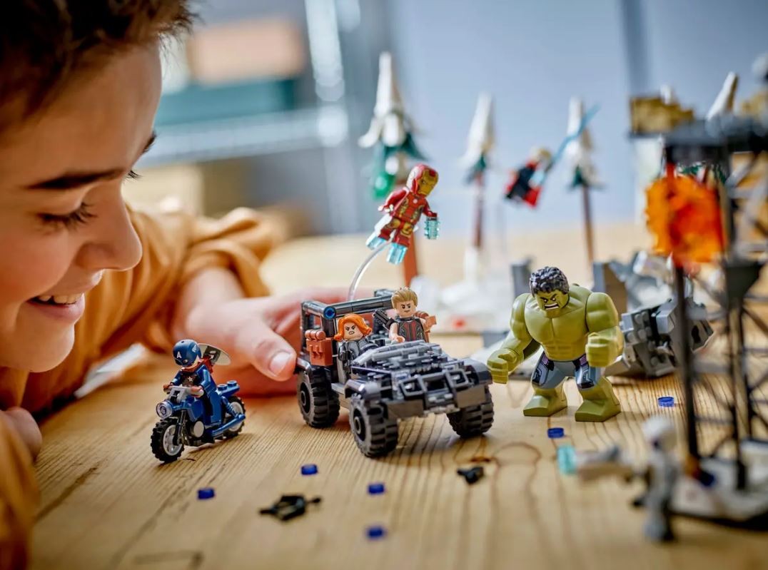76291 lego® marvel keršytojų komanda: altrono amžius