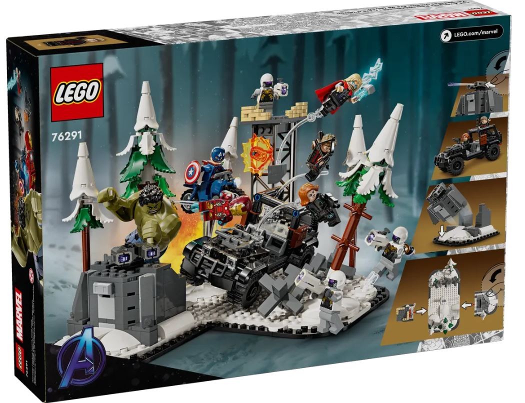 76291 lego® marvel keršytojų komanda: altrono amžius