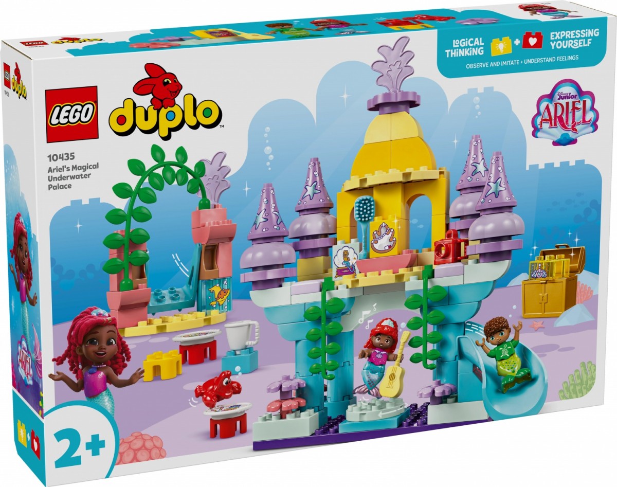 10435 lego® duplo magiški arielės povandeniniai rūmai