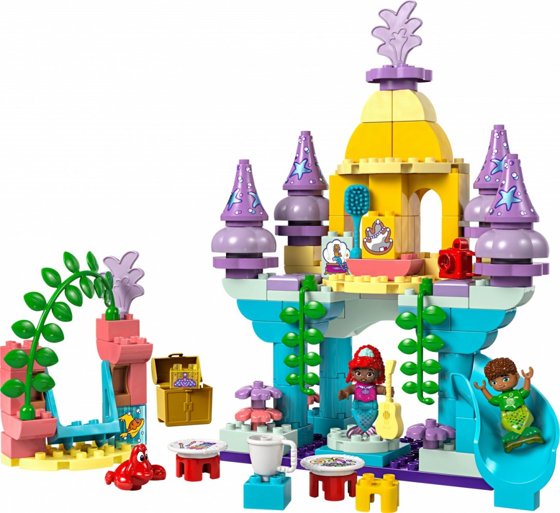 10435 lego® duplo magiški arielės povandeniniai rūmai