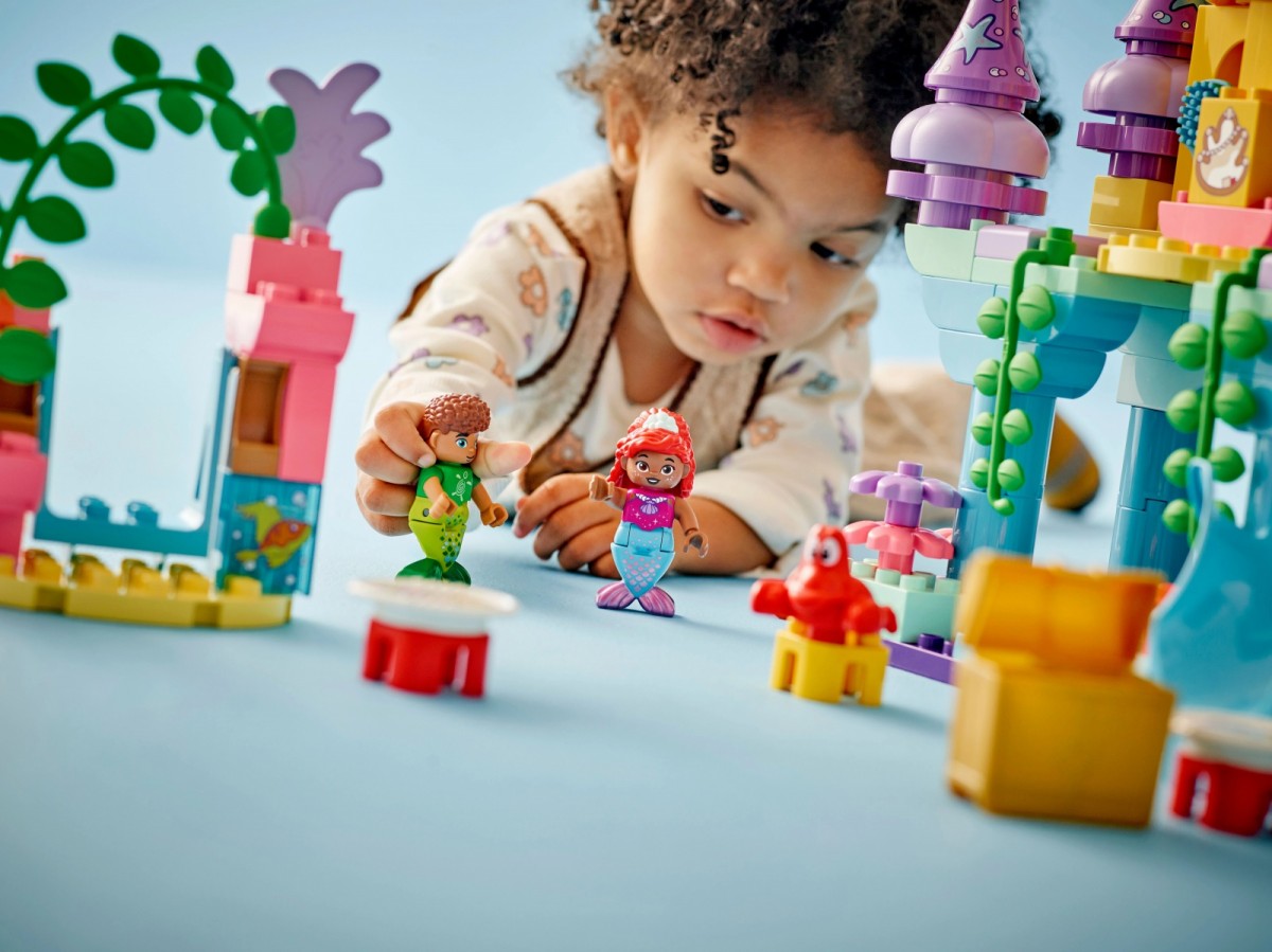 10435 lego® duplo magiški arielės povandeniniai rūmai