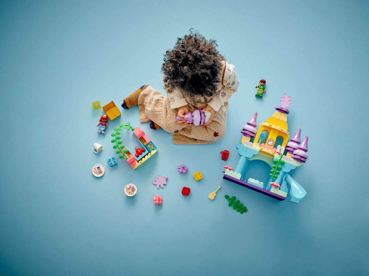 10435 lego® duplo magiški arielės povandeniniai rūmai