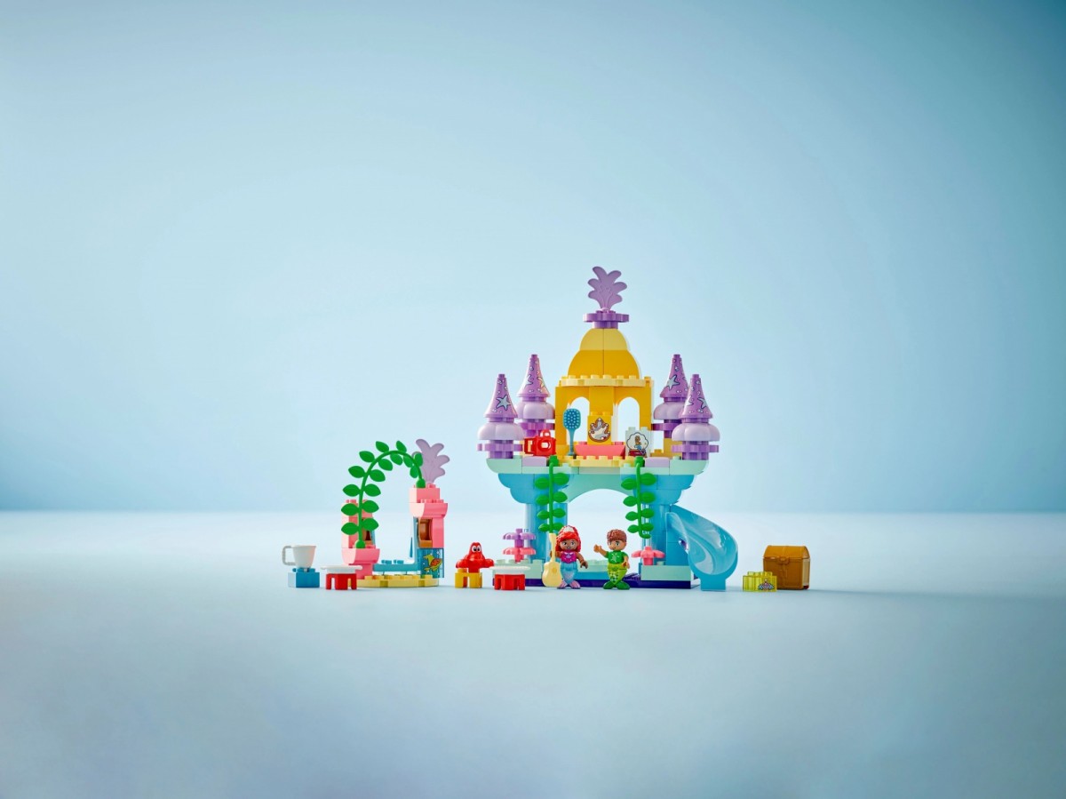 10435 lego® duplo magiški arielės povandeniniai rūmai