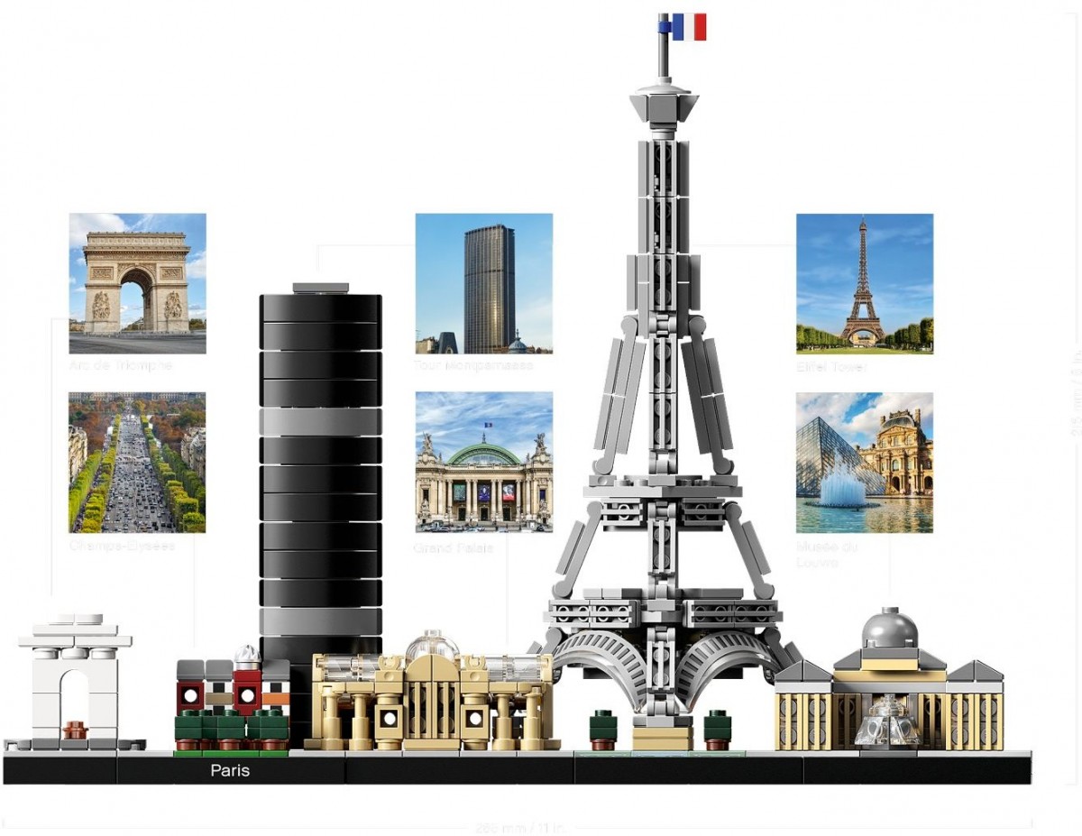 21044 lego® architecture paryžius