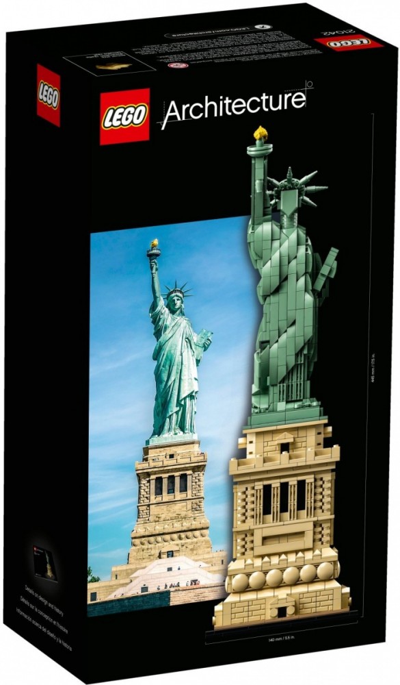 21042 lego® architecture laisvės statula
