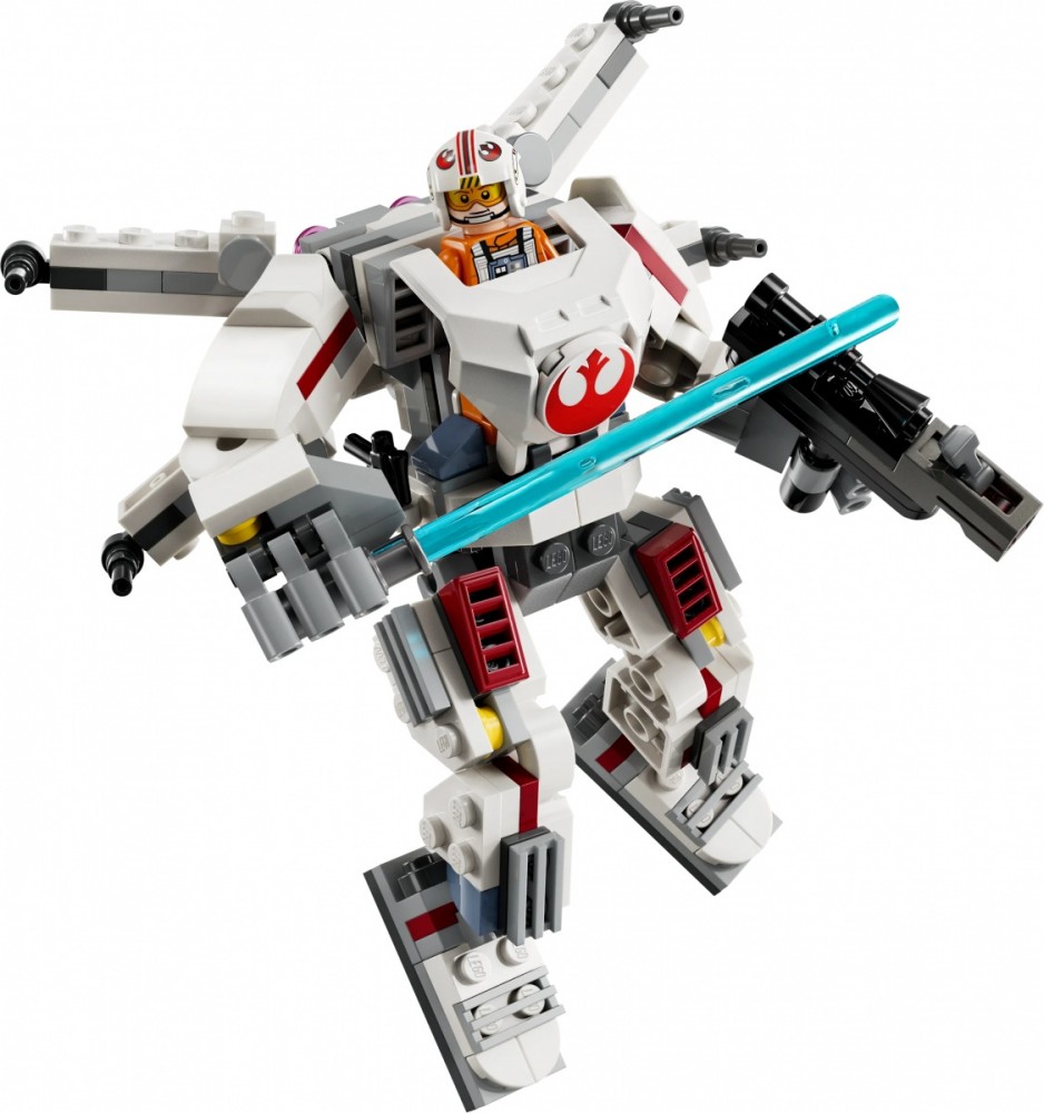 75390 lego® star wars luko skaivokerio „x-wing™“ robotas