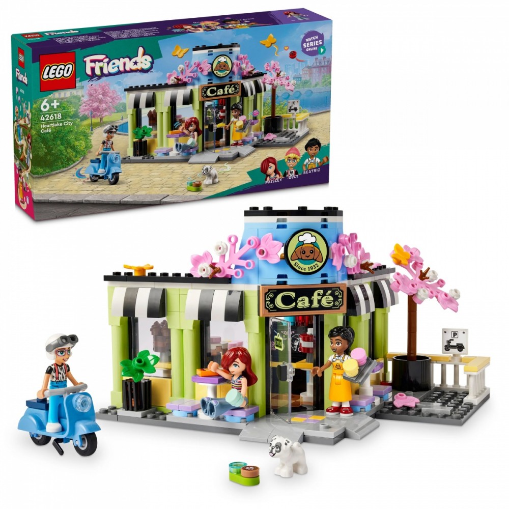 42618 lego® friends hartleiko miesto kavinė