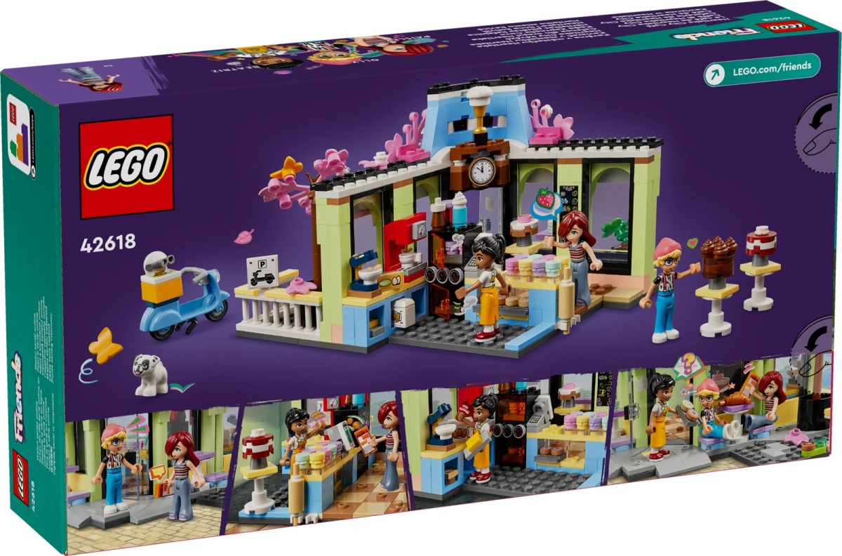42618 lego® friends hartleiko miesto kavinė