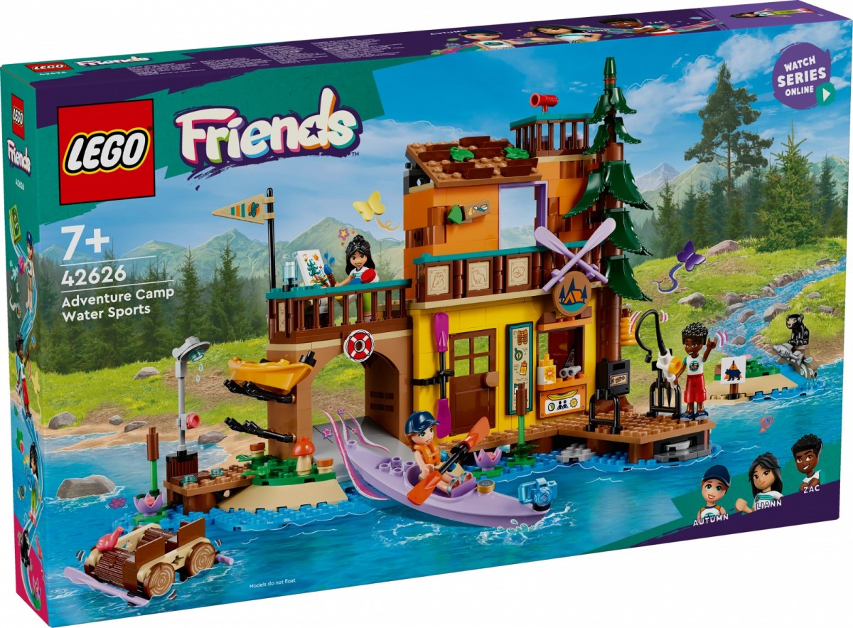 42626 lego® friends vandens sporto pramogos nuotykių stovykloje