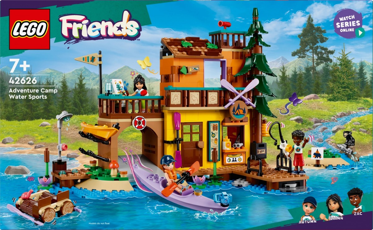 42626 lego® friends vandens sporto pramogos nuotykių stovykloje