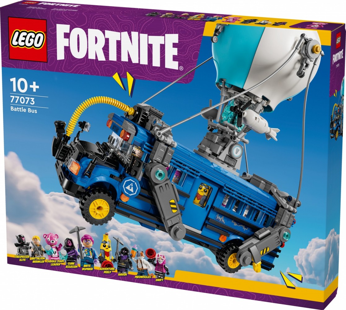 Mūšio autobusas lego fortnite