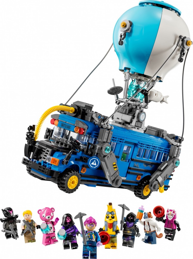 Mūšio autobusas lego fortnite