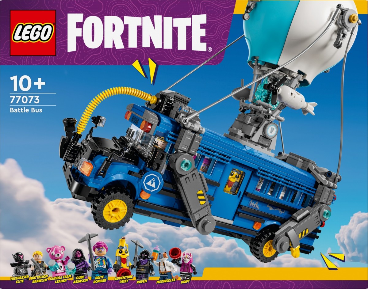 Mūšio autobusas lego fortnite